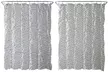 Palma Printed Kissing-Pleat Shower Curtain - Second Medium
