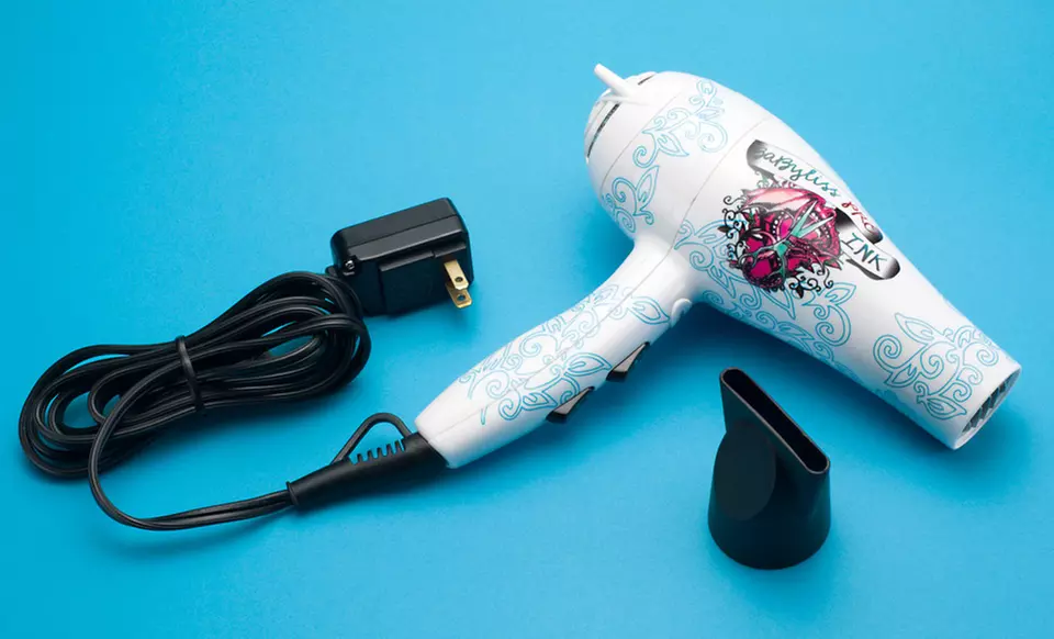 $34.99 for a Conair Babyliss Pro Ink Nano Titanium Ionic Hair Dryer ($79.99 List Price). Free Shipping. - Primary Image