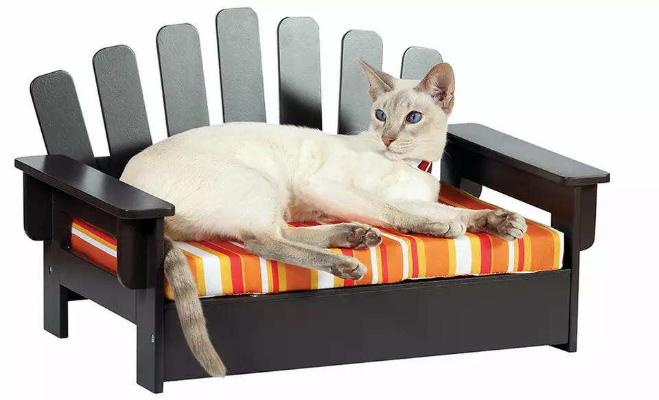 Pet Adirondack Chair with Pet Cushion - Second Medium