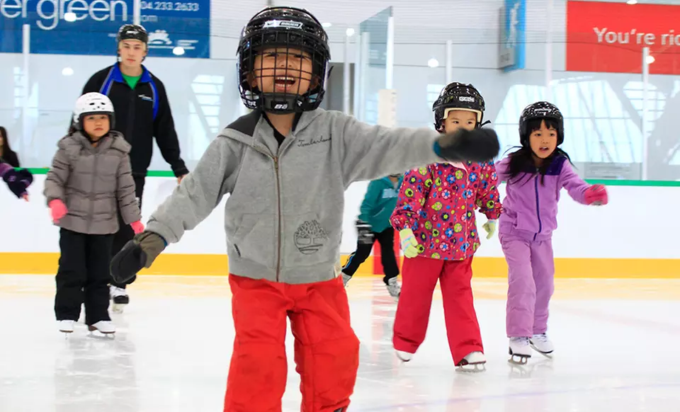 Public Ice Skating Admission with Skate Rental for One or Two at Richmond Olympic Oval (Up to 54% Off) - Primary Image