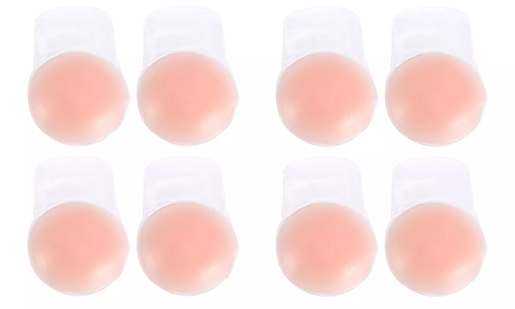 Fino a 4 paia di coppe autoadesive in silicone disponibili in 2 forme - Image 7