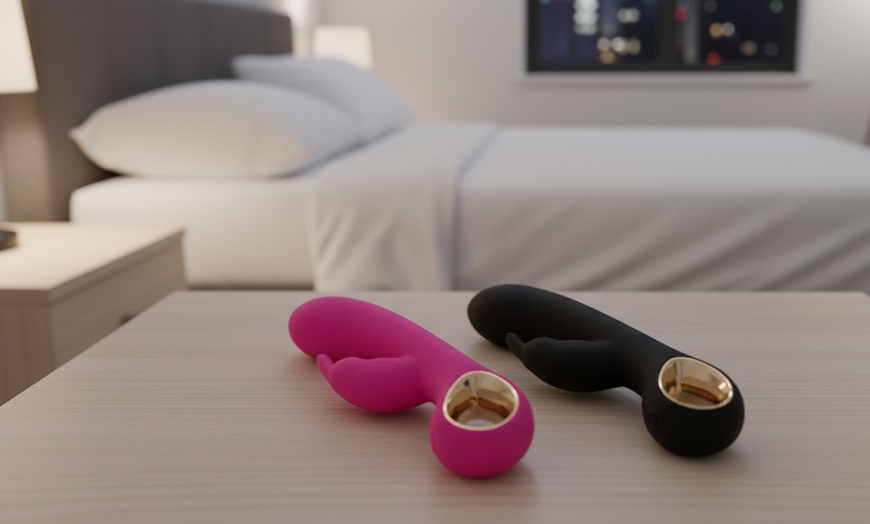 Image 1: Sextoy - Vibromasseur Rabbit "Bunny" de Hugbox