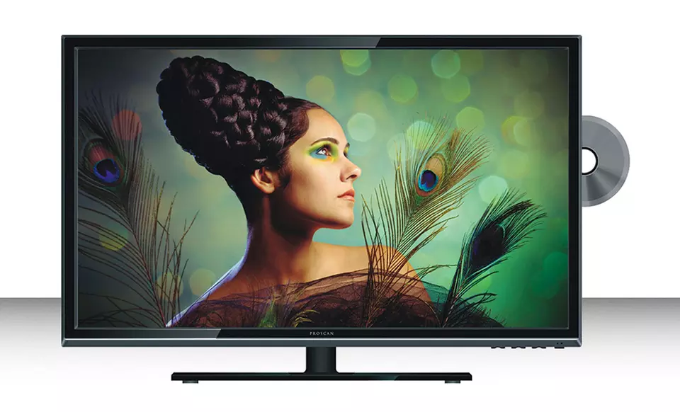 32 In. Proscan LED HDTV with DVD Player (PLDEDV3292-A) (Manufacturer Refurbished). Free Returns.  - Primary Image