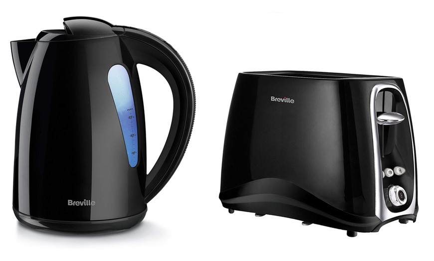 Image 1: Breville Kettle and Toaster Set