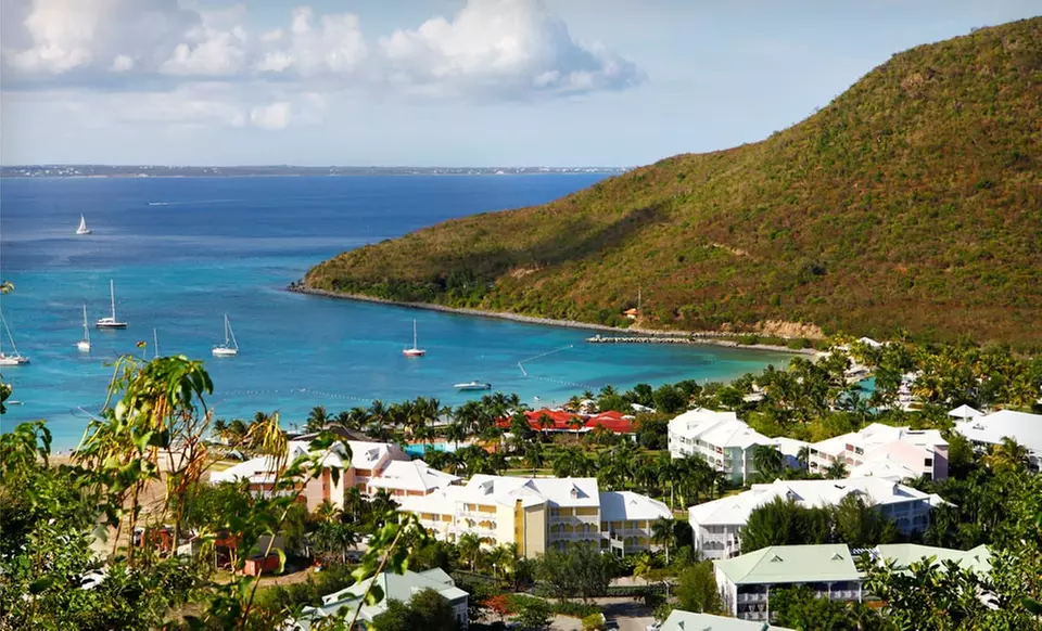 Three-, Four-, or Seven-Night Stay with Optional All-Inclusive Package at Le Domaine Beach Resort & Spa in Saint Martin - Primary Image