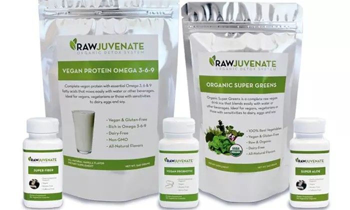 Two- or Four-Week RawJuvenate Complete Organic Detox from Raw Green Organics (Up to 57% Off) - Primary Image