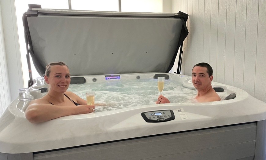 Image 11: Half-Day Spa Package with Lunch and Bubbles for One, Two, or Four