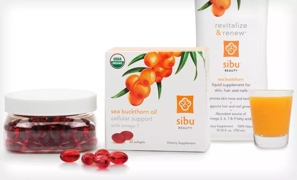 $24.99 for 1-Month Supply of Sibu Sea Buckthorn Juice and Cellular-Support Supplements ($59 List Price). Free Shipping. - Primary Image