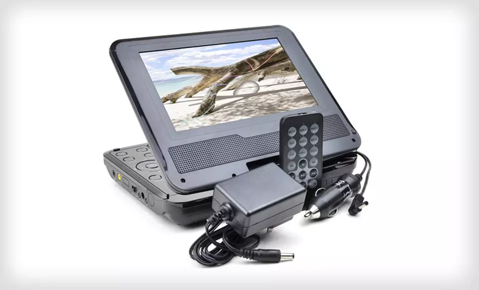 $45.99 for an Axion 7" Portable DVD Player ($64.99 List Price). Free Shipping and Returns. - Second Medium