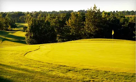 $29 for an 18-Hole Round of Golf with Cart Rental for Two at Teetering Rocks Golf Course ($60 Value) - Primary Image