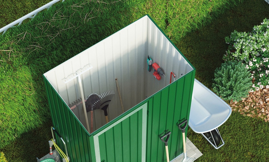 Image 15: Compact Pent Metal Shed