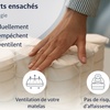 Image 7: Matelas Dolce Vita à mémoire de forme et ressorts ensachés