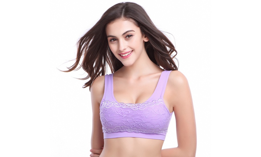 Image 5: Lace Sports Bra