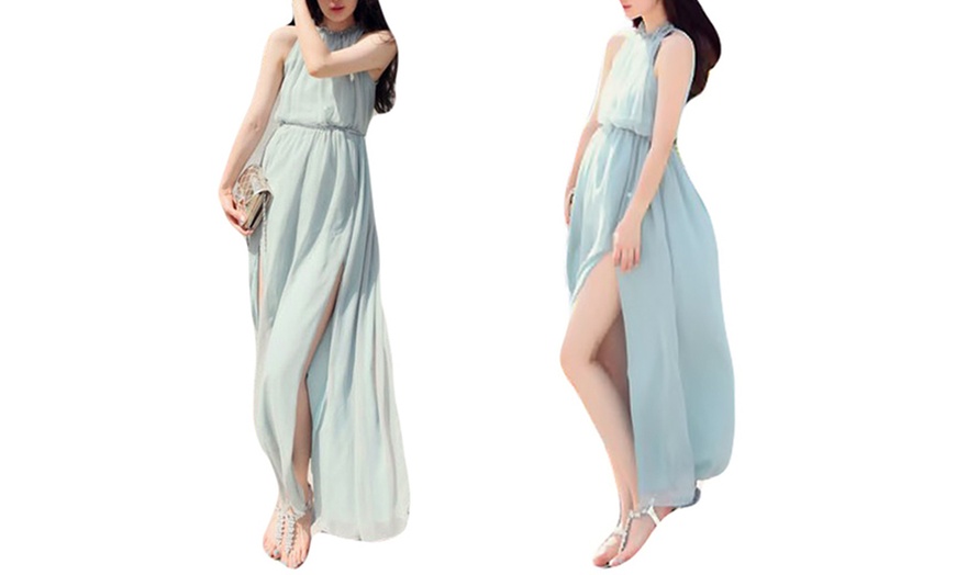 Image 3: Chiffon Maxi Dress