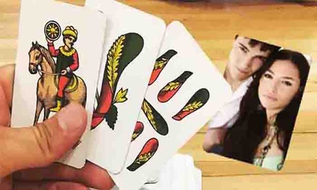 Un mazzo di carte da gioco Napoletane personalizzate da Fotosugadget (sconto 41%)