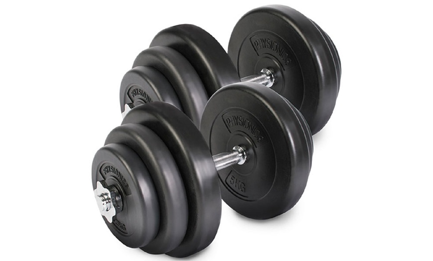 Image 2: 20kg Dumbbell Set