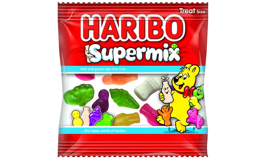 Image 1: 35-, 50-, or 100-Packs of Haribo Supermix Sweet Mini Bags 16g