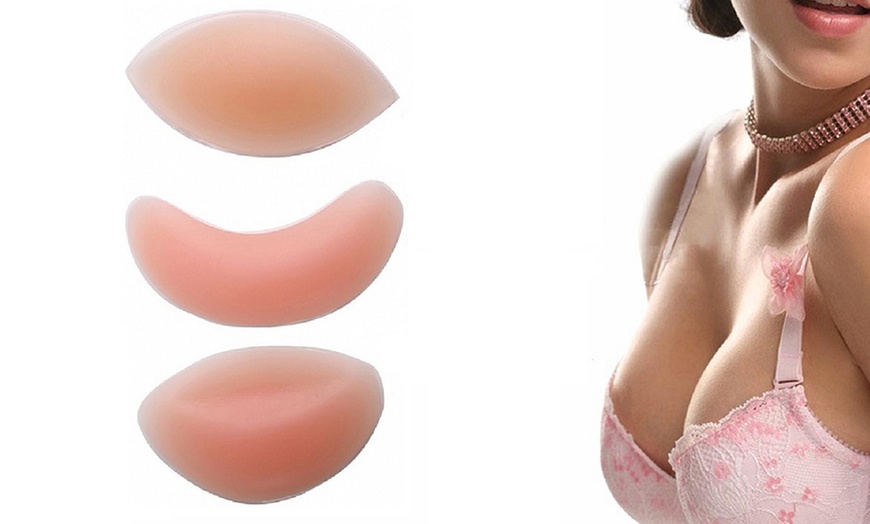 Image 1: Silicone Bra Inserts 