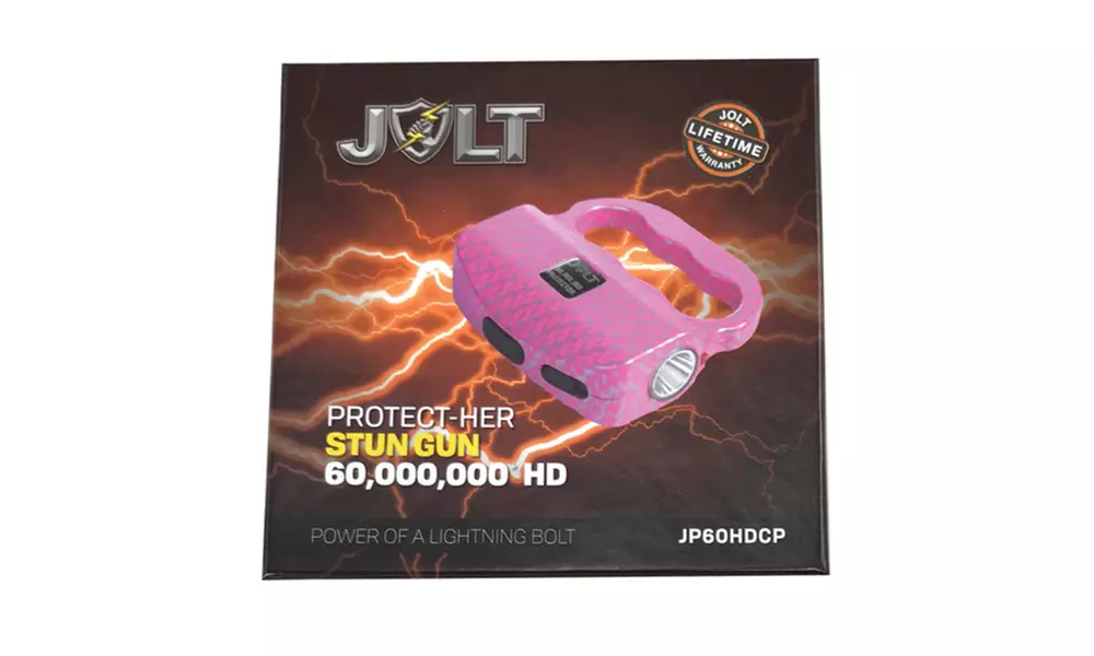 Streetwise Security Jolt Protector 60,000,000 Volt HD Stun Gun with Flashlight - Second Medium