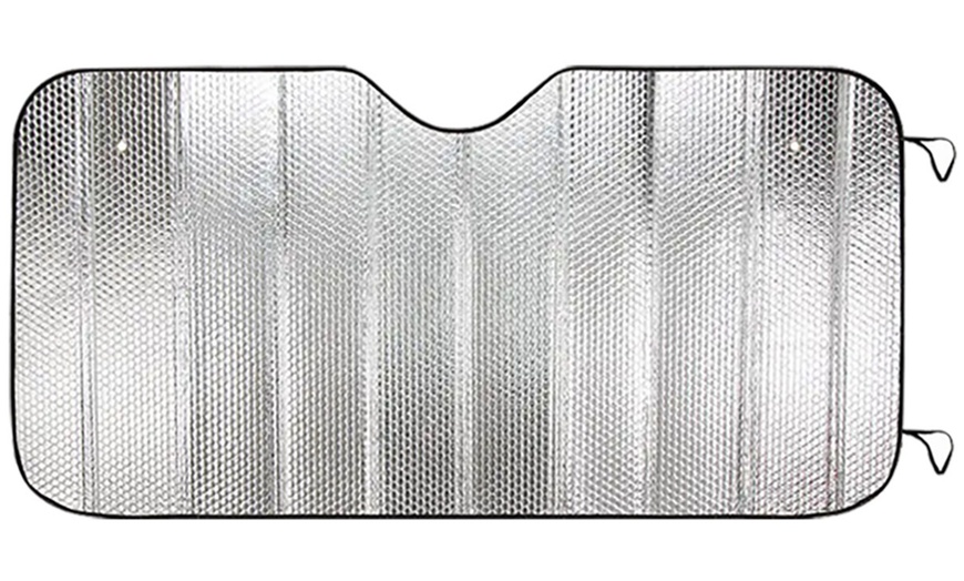 Image 2: Universal-Autosonnenschutz, faltbar & einfach zu verwenden