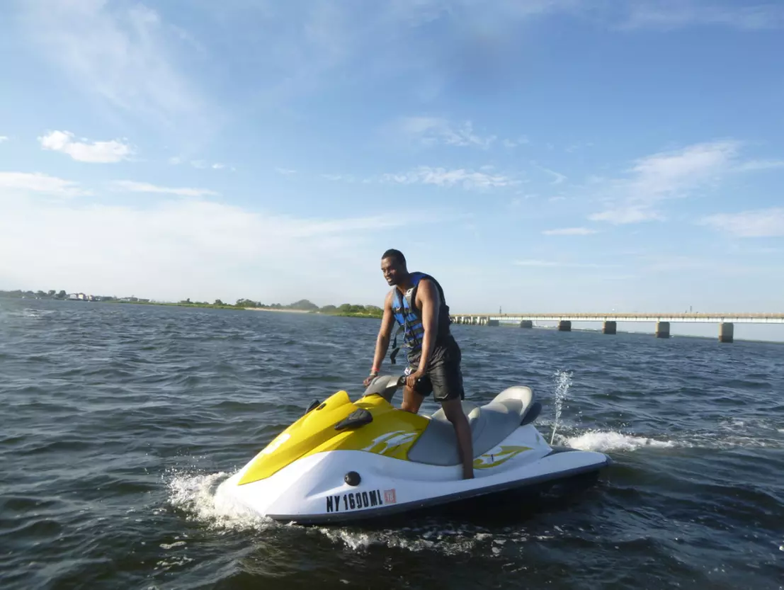 $65 for a 30-Minute Jet Ski Rental with Wetsuit for One from Rockaway Jet Ski ($90 Value) - Primary Image