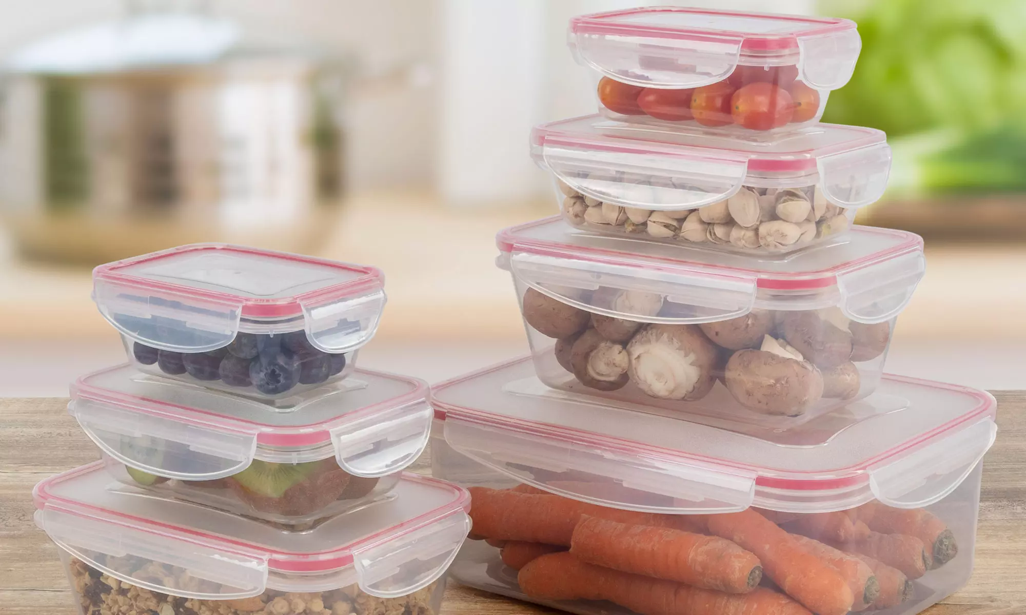 Ensemble de boîtes de conservation Classbach