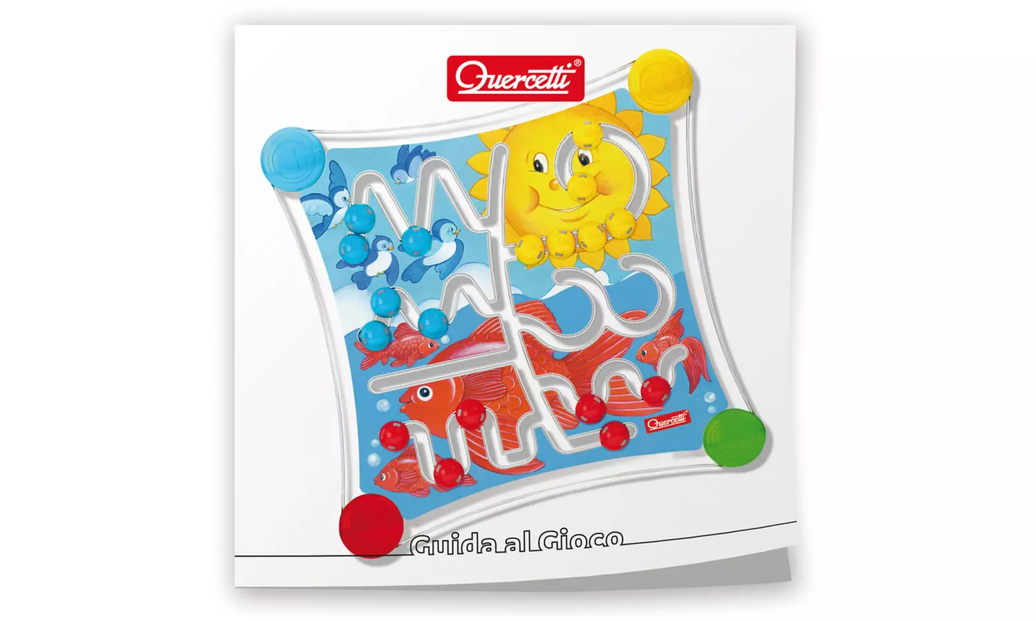 Jeu de labyrinthe Fantacolor pour enfants de Quercetti - Second Medium