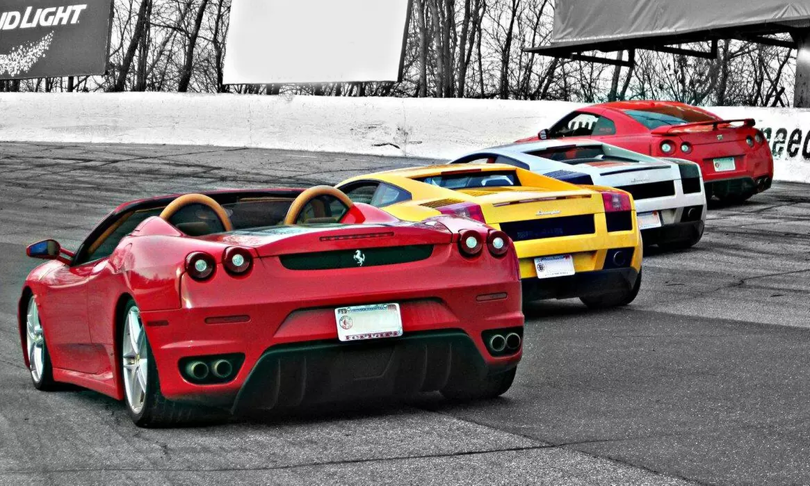 Three, Five, or Seven Laps in a​n Exotic Car at Historic Thompson Speedway​ from Circuit One Presented by Mohegan Sun (Up to 67% Off)  - Primary Image