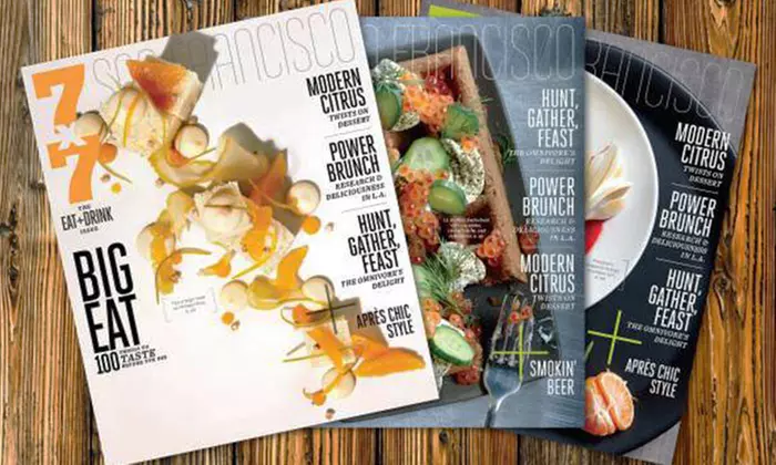 $7 for a One-Year Subscription to "7x7" Magazine with E-Newsletter ($15 Value) - Primary Image