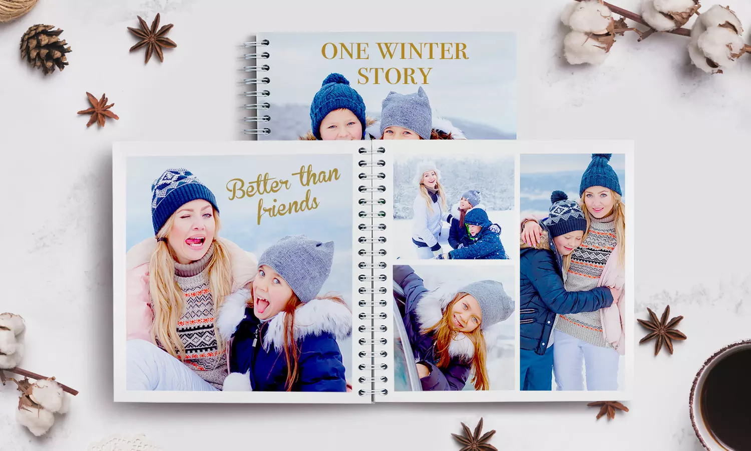 A4 Spiral Bound Photobook