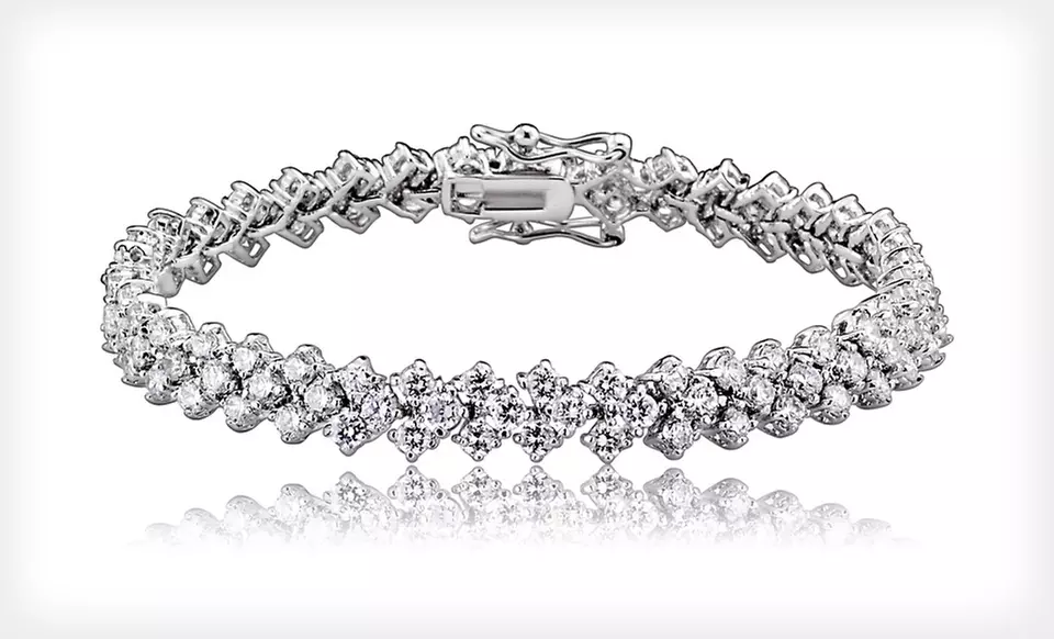 Genevive Cubic-Zirconia Jewelry (Up to 87% Off). 20 Options Available. Free Shipping and Free Returns. - Second Medium