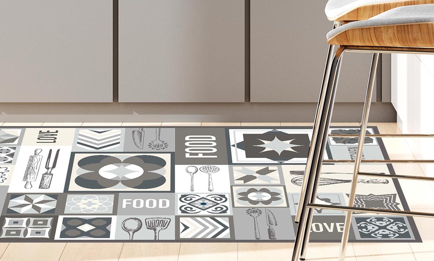 Image 8: Vinyl Kitchen Rug