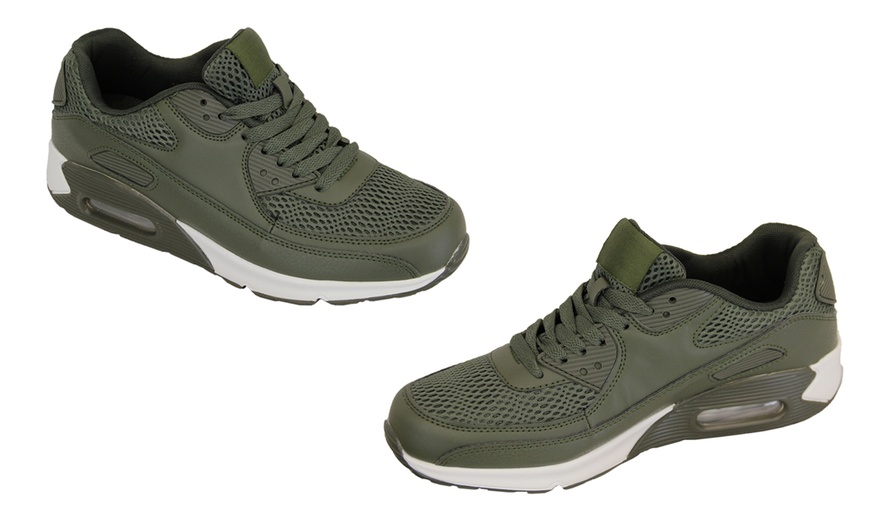 Image 4: Men's Lace Up Bubble Trainers