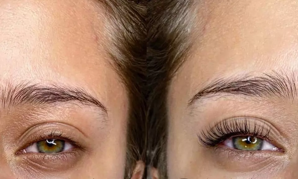 Lifting y tinte de pestañas y opción a laminado y diseño de cejas