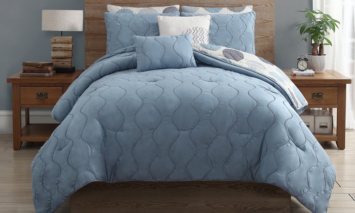 Blair Comforter and Coverlet Set | Groupon Goods