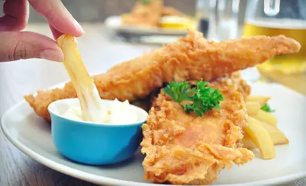 Pub Dinner for Two, or $9 for $20 Worth of Pub Food and Drinks at Lunch at Dominion House - Primary Image