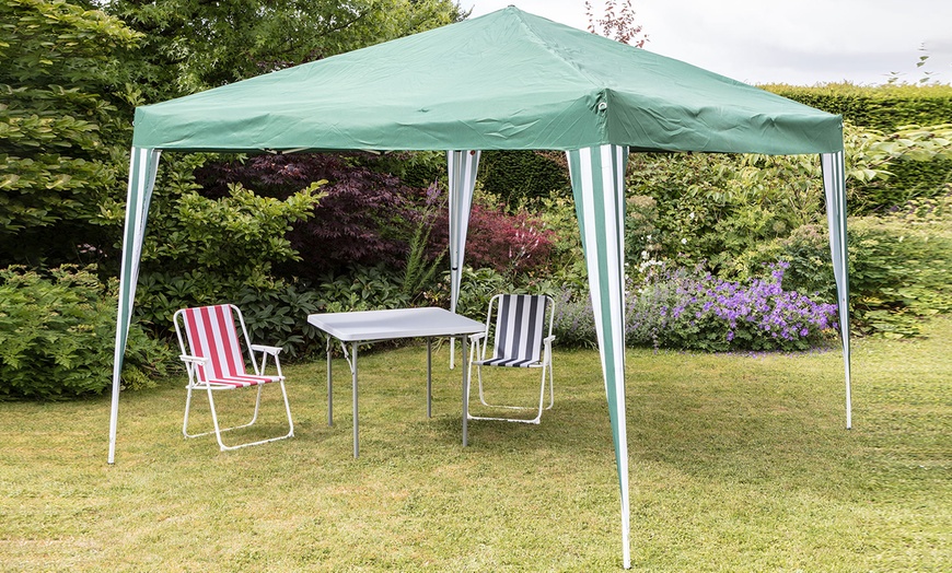 Image 2: Harbour Housewares Folding Gazebo