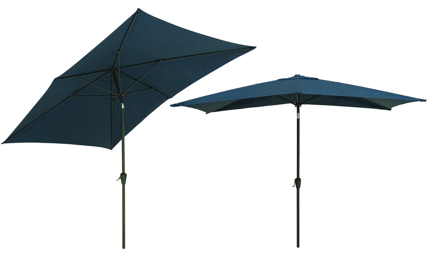 Image 2: Rechthoekige parasol