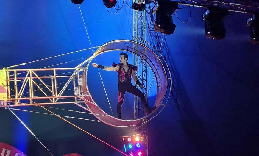 Image 3: Experience Thrills with Stunning Unicycles, & More at Santus Circus