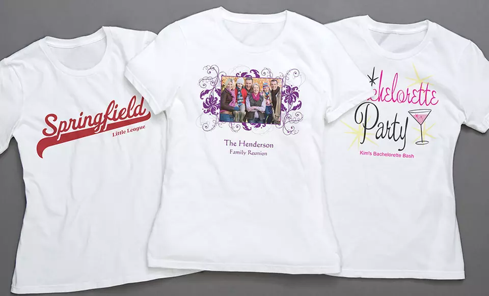 Custom Printed T-shirts from Vistaprint. Multiple Styles from $6–$9. - Second Medium