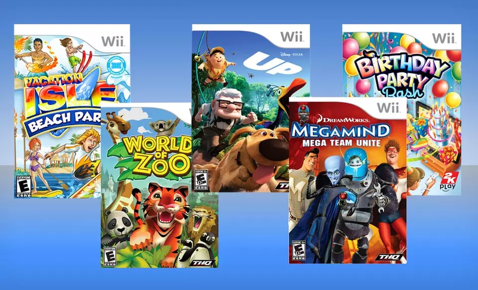 $37.99 for a Kids' Wii Game Bundle  ($87.28 List Price). Free Shipping and Returns. - Primary Image