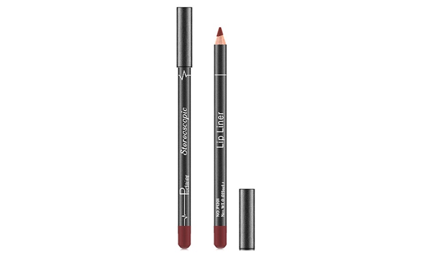 Image 4: 12-Colour Lip Liner Pencil Set