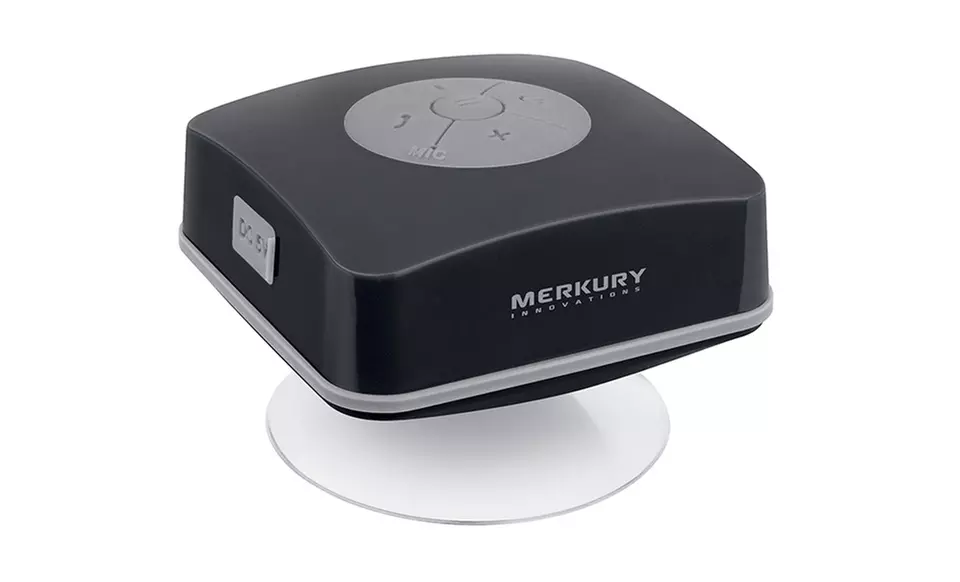 Merkury Innovations SplashTunes Bluetooth Shower Speaker with Mic and Controls - Second Medium