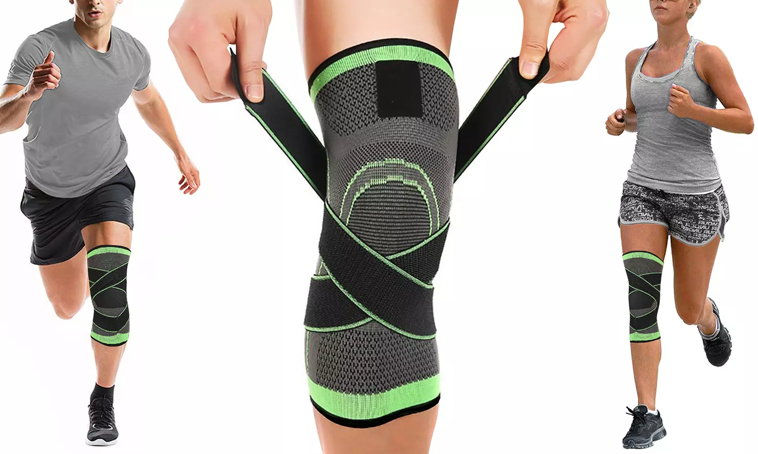 DCF Compression Knee Sleeve with Adjustable Straps - Primary Image