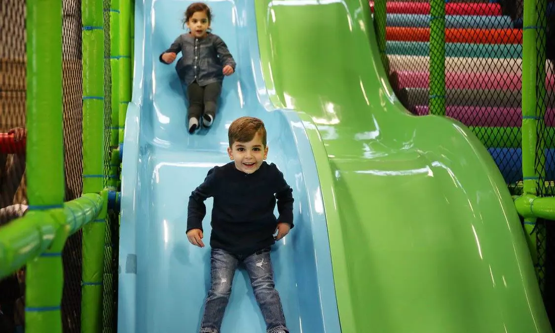 All-Day Play Pass for Two or Four Kids or Party Package for 10 Kids at UrbanPark Playland (Up to 41% Off) - Primary Image