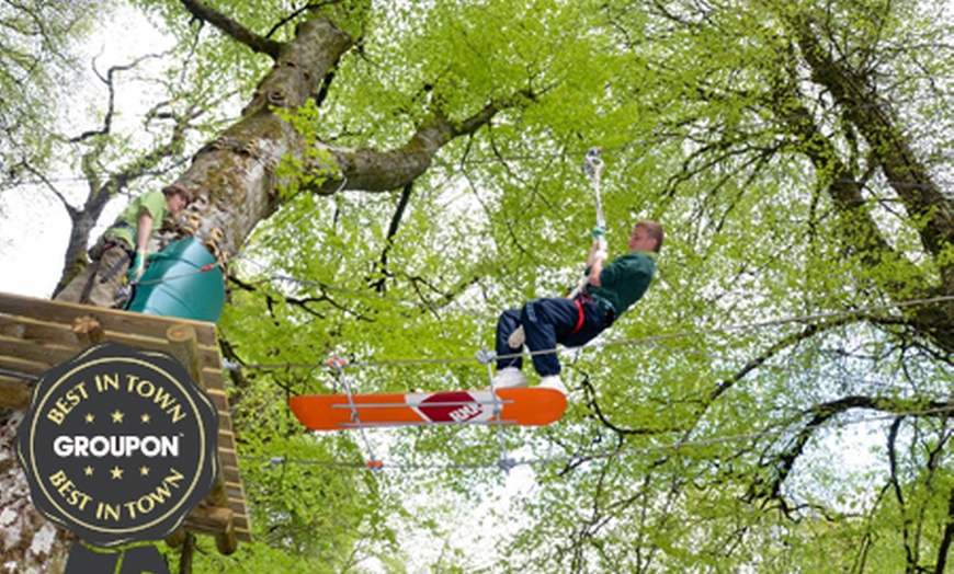 Image 1: Zipit Treetop Adventure Tour