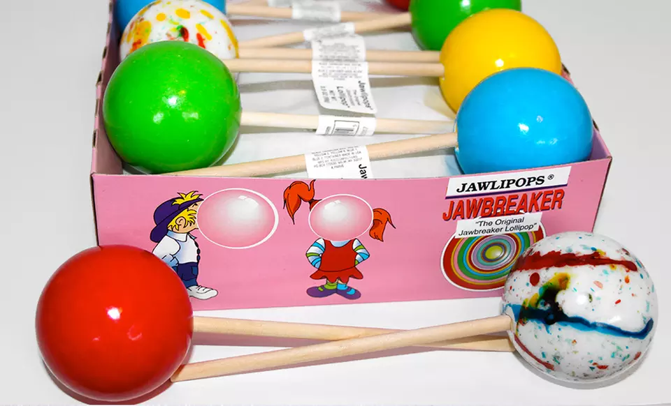 10-Pack of JAWLiPOPs—The Original Jawbreaker Lollipop - Second Medium