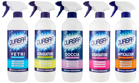 Set da 8 detergenti Quasar, disponibili in varie tipologie