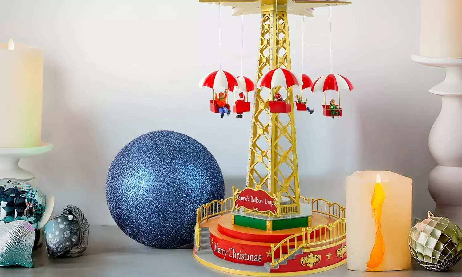 Figuras de decoración navideñas luminosas y animadas de Avilia