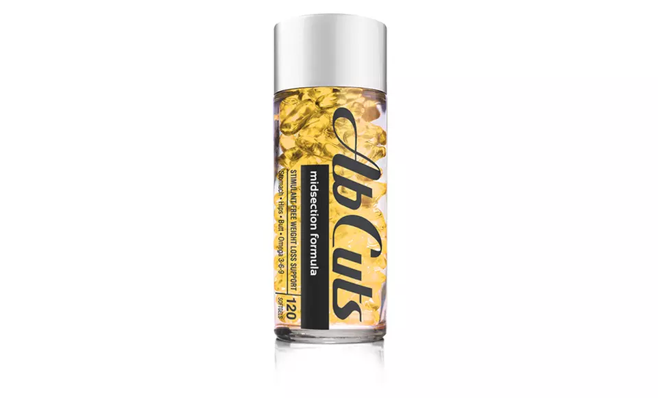 1 or 2 Ab Cuts Weight-Loss Supplement 120-Capsule Bottles - Second Medium